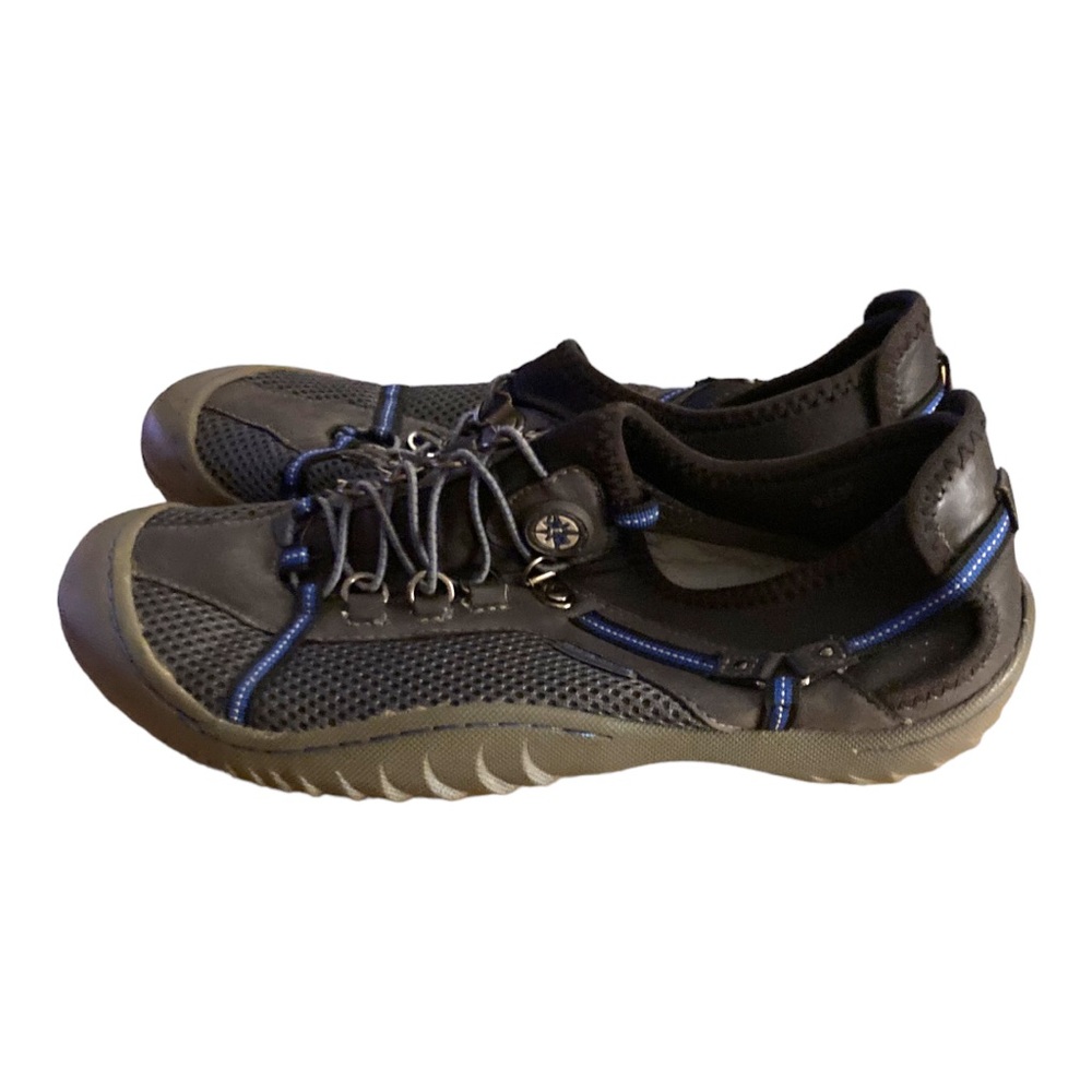 Jeep Traction‎ Sneakers Black with Blue accent  Size 9.5 M. J41 Style.